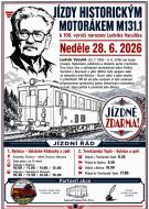 Jízdy historickým motorákem ke 100. výročí narození Ludvíka Vaculíka 1
