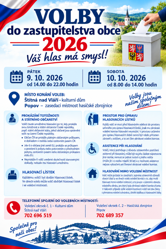 Volby do tastupitelstva obce 2026 1